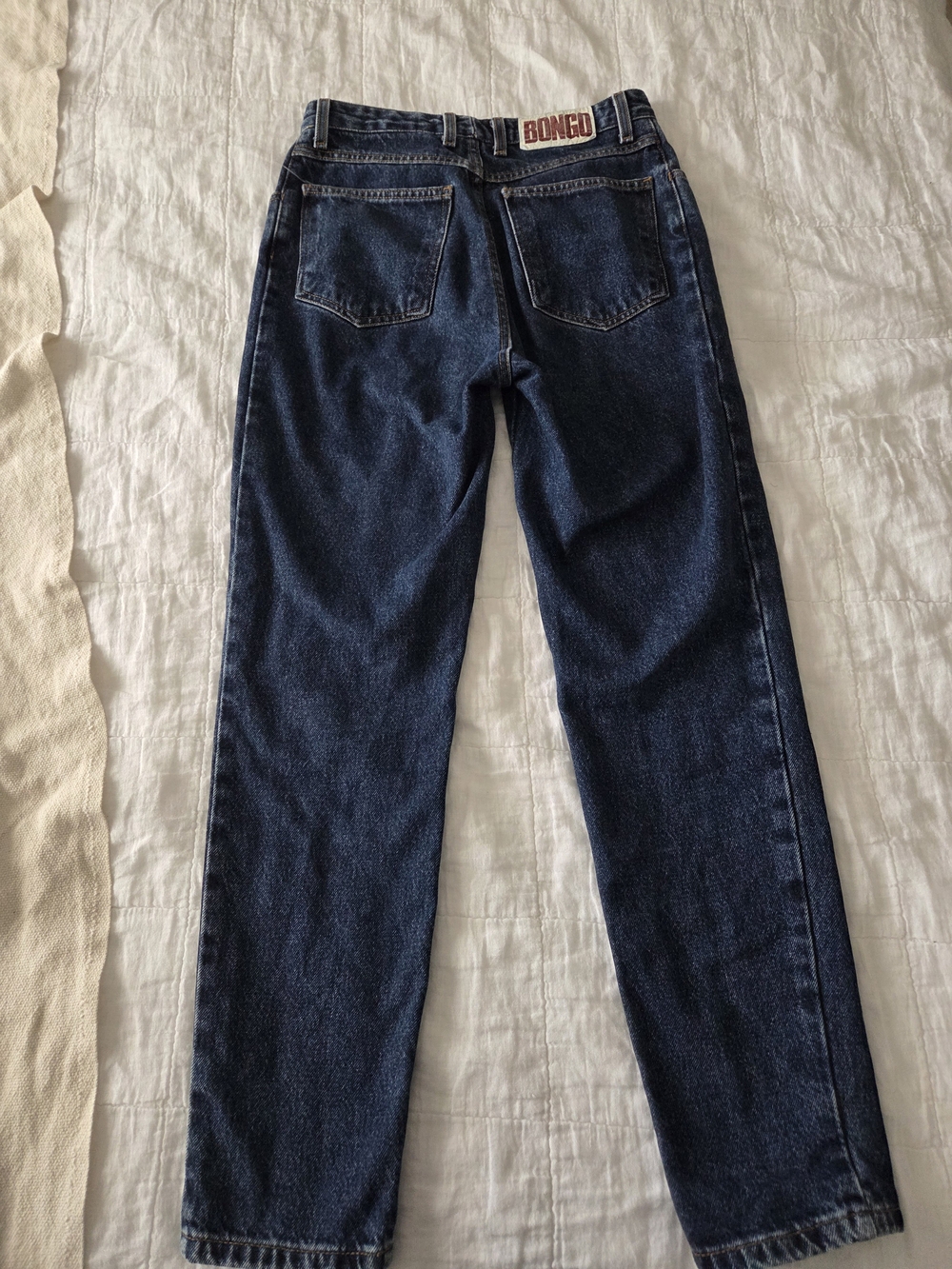 Vintage Bongo Women's High-waisted Straight Leg Jeans